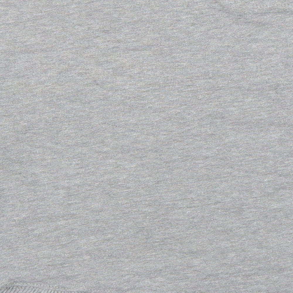 Hollister Womens Grey Cotton Pullover Sweatshirt Size XS Pullover - Flower Detail