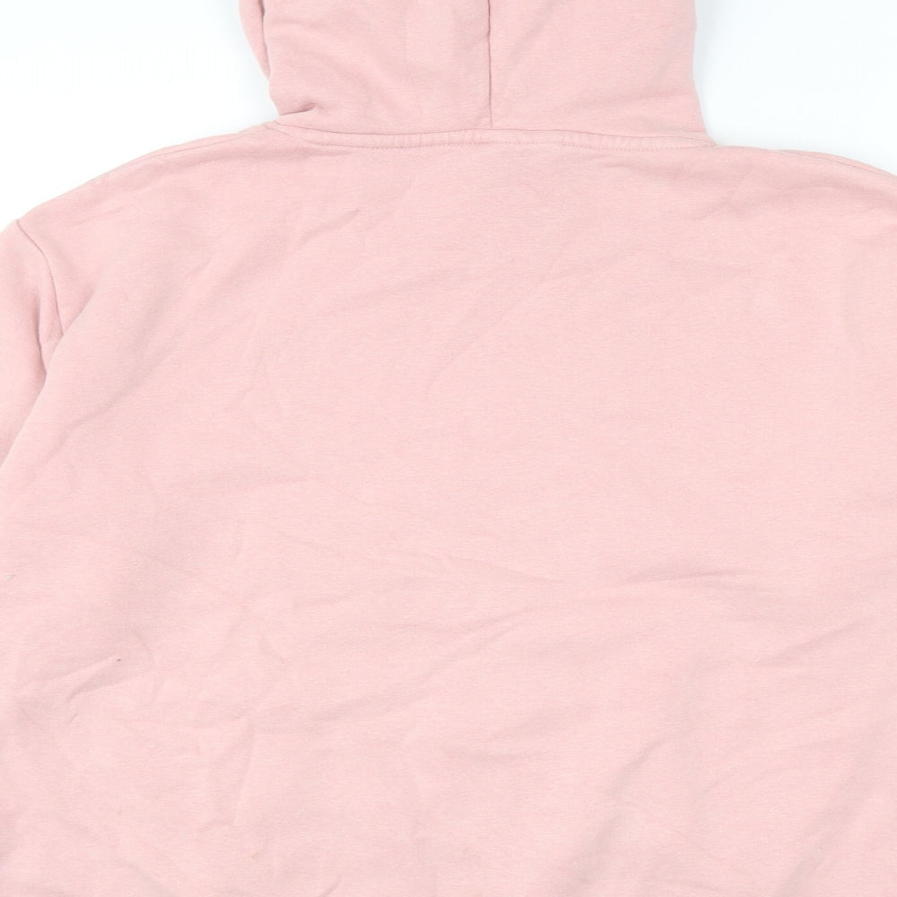 Umbro Womens Pink Cotton Pullover Hoodie Size XS Pullover