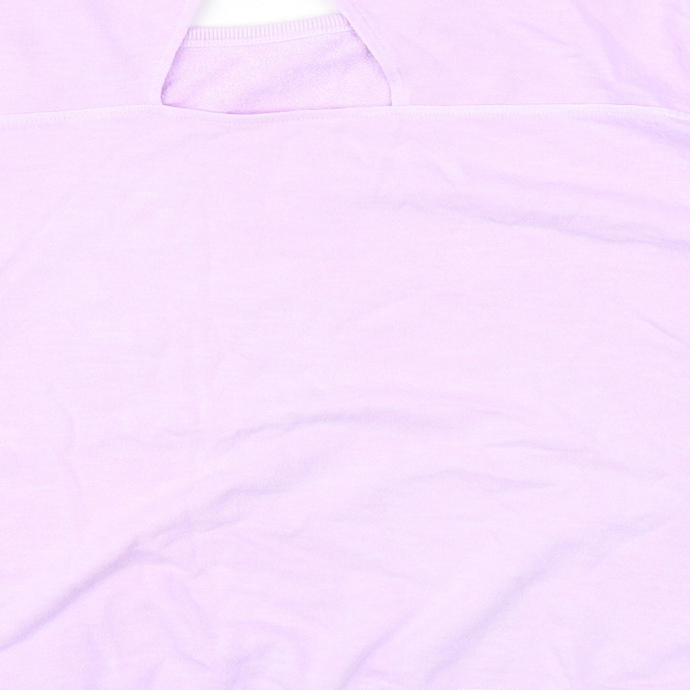 NEXT Womens Purple Cotton Pullover Sweatshirt Size S Pullover