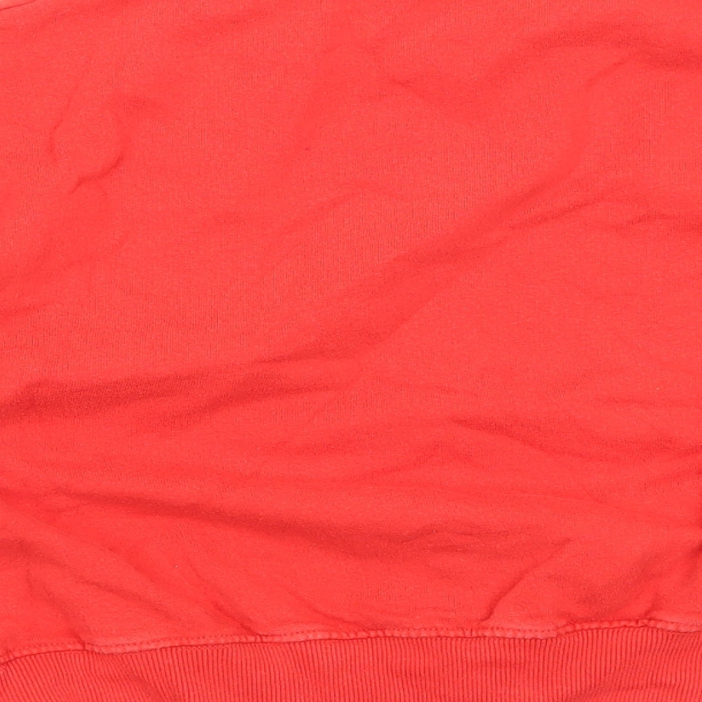 Pull&Bear Womens Red Cotton Pullover Sweatshirt Size S Pullover - Long Beach California