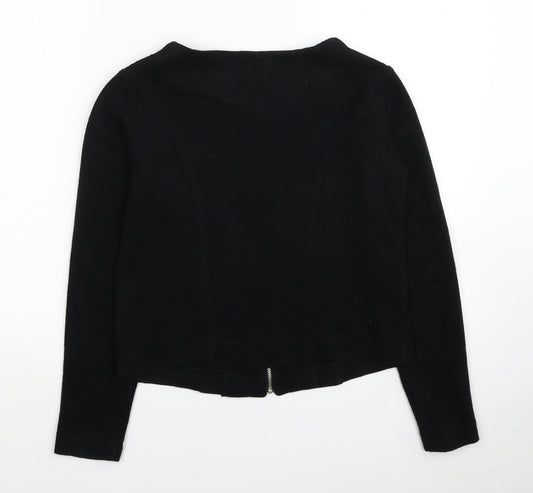 Select Womens Black Jacket Size 14 Zip