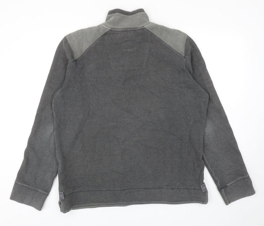 Fat Face Mens Grey Cotton Pullover Sweatshirt Size M