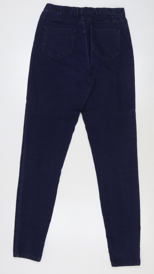 ITS Denim Womens Blue Cotton Jegging Jeans Size S Regular