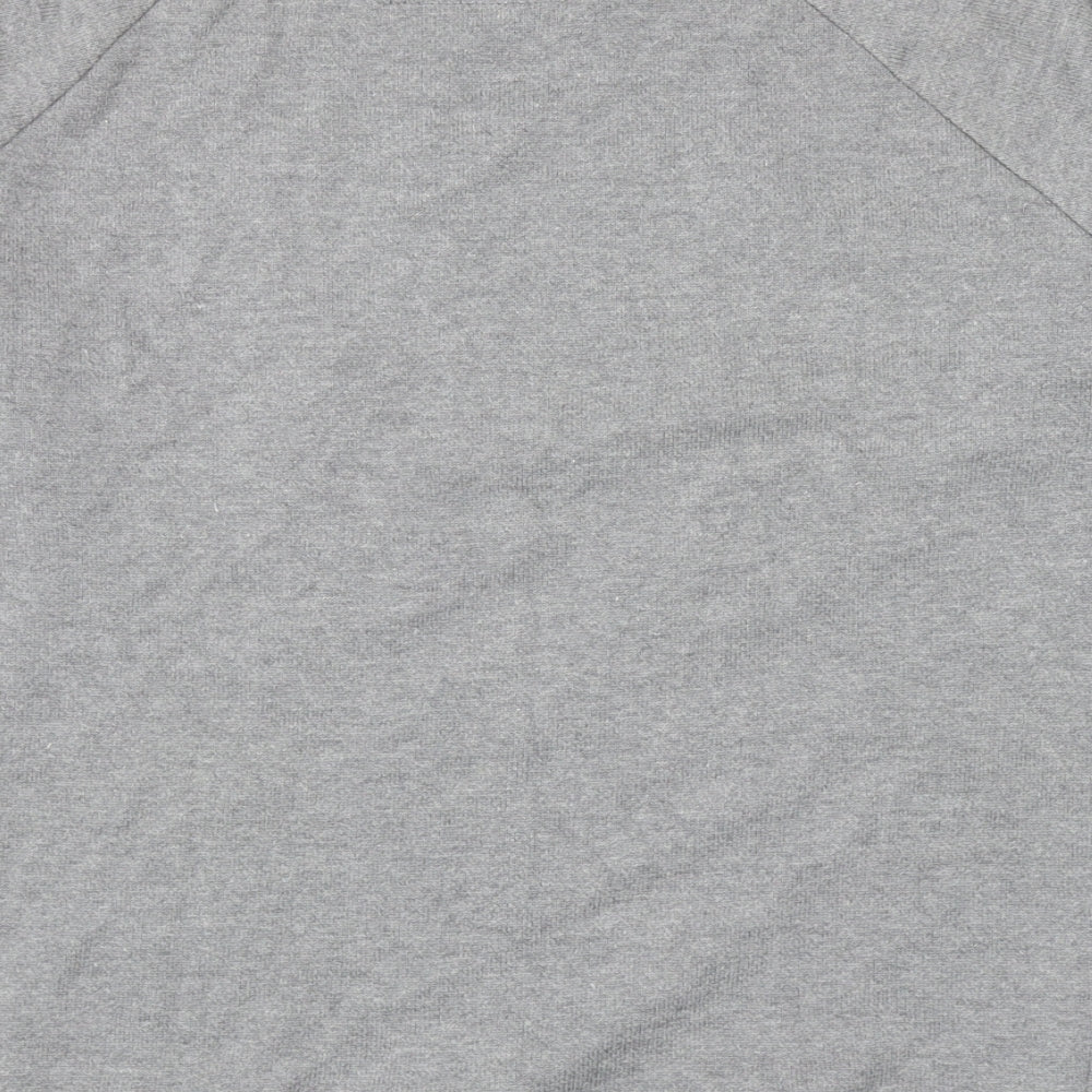 Disneyland Paris Womens Grey Round Neck Cotton Pullover Jumper Size M - Mickey Mouse