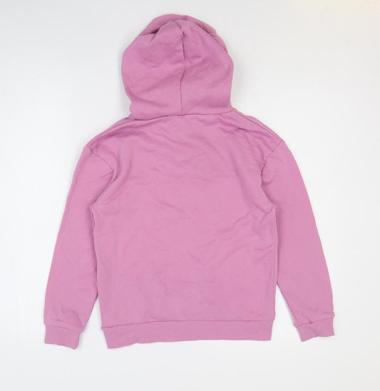 Very Girls Pink Polyester Pullover Hoodie Size 11 Years Pullover
