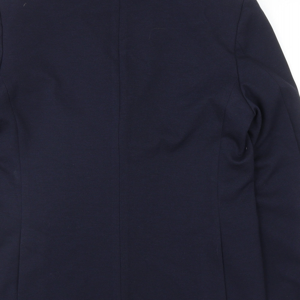 Marks and Spencer Mens Blue Polyamide Jacket Blazer Size 40