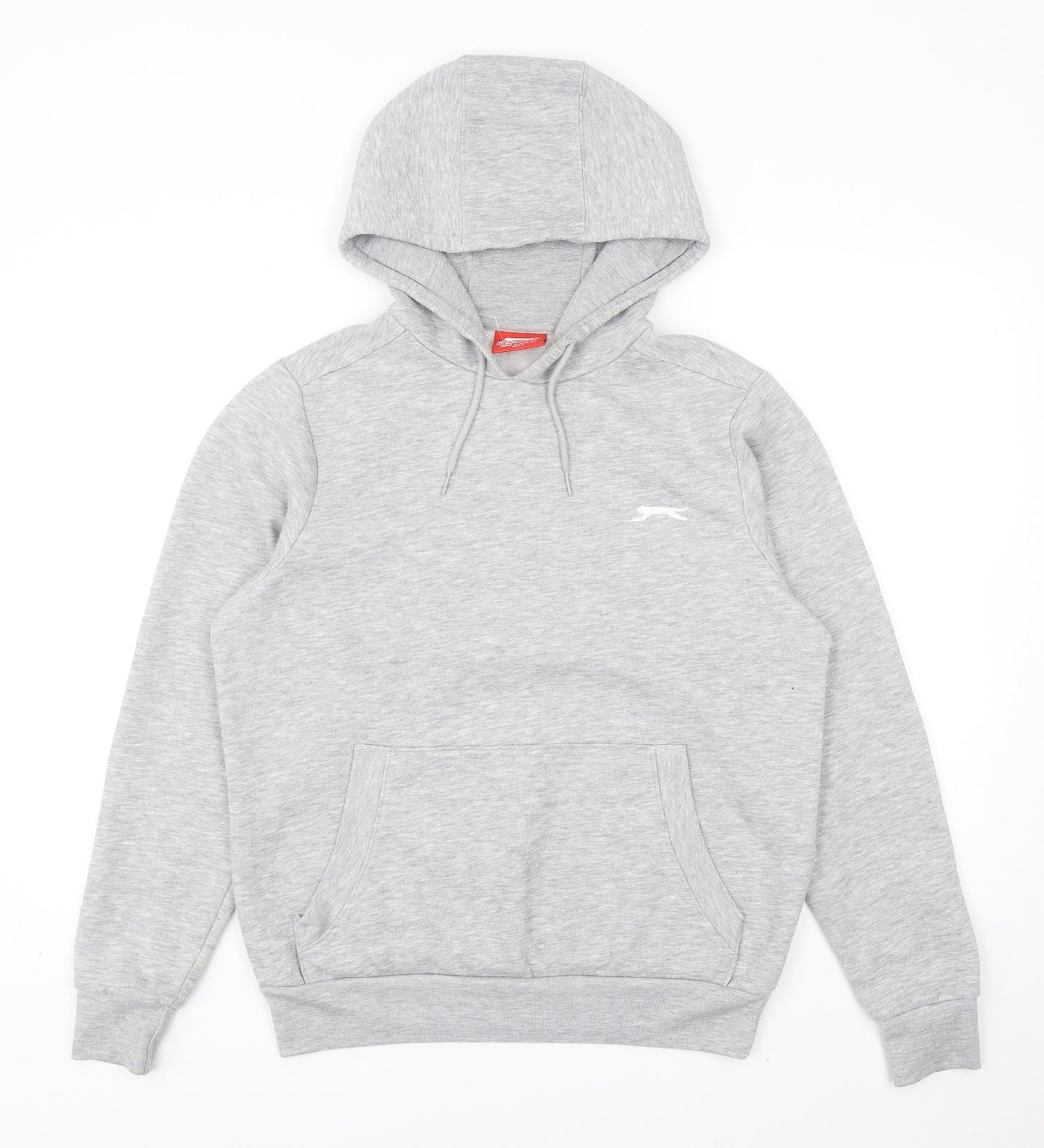 Slazenger Mens Grey Polyester Pullover Hoodie Size XS