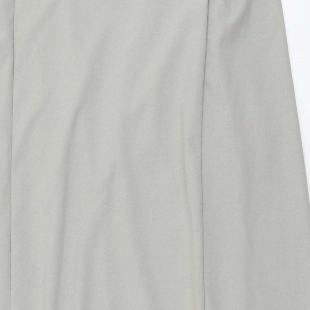 Boohoo Womens Grey Jacket Poncho Size 8 Hook & Eye