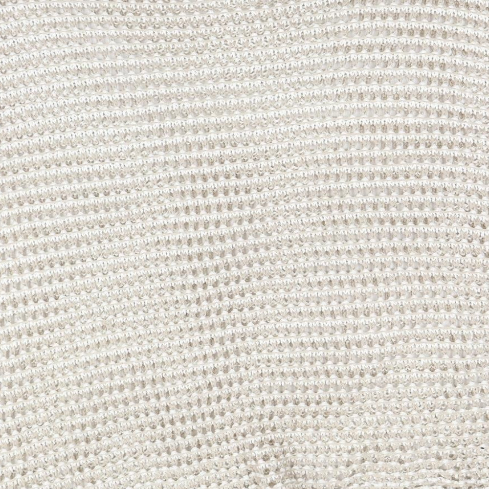 Casamia Womens Beige Round Neck Acrylic Pullover Jumper Size M - Size M/L