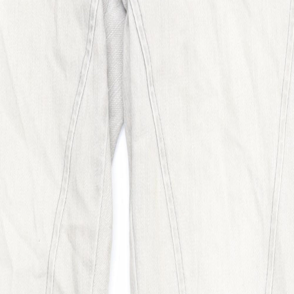 DKNY Jeans Mens Grey Cotton Skinny Jeans Size 26 in Regular Zip