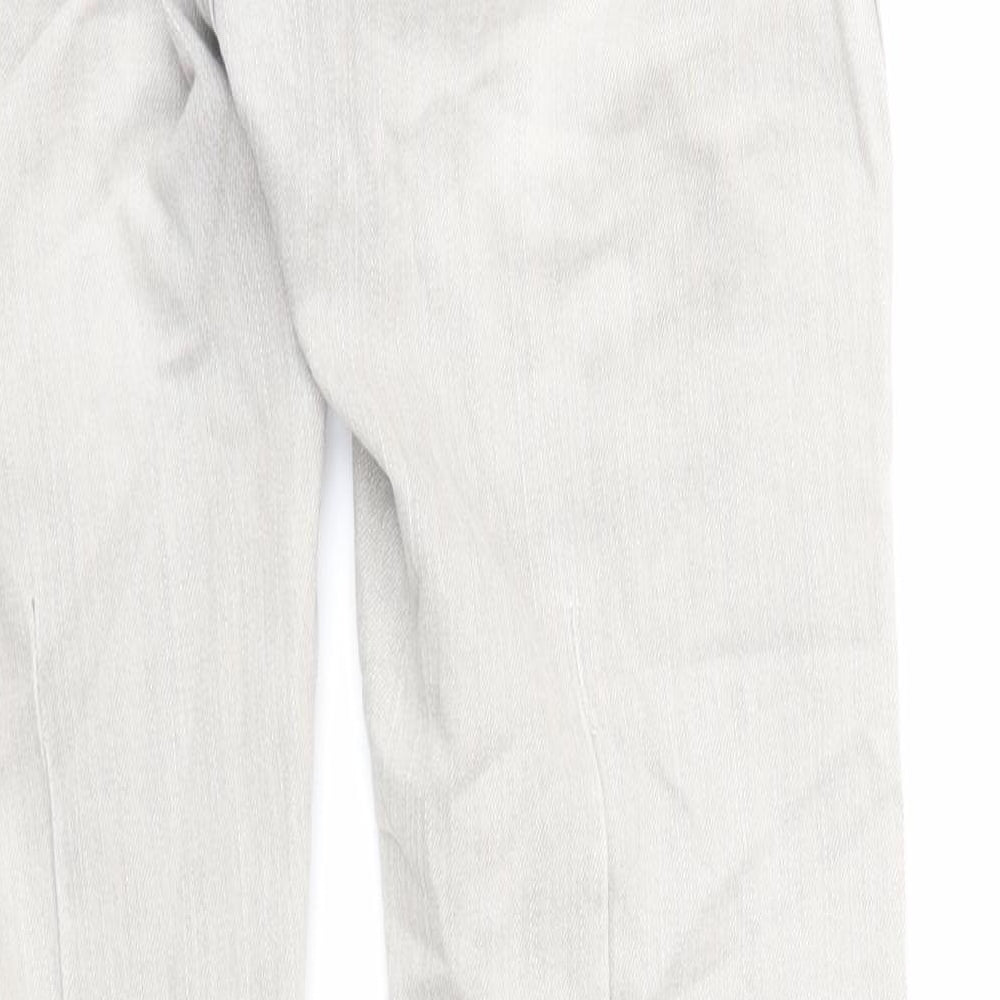 DKNY Jeans Mens Grey Cotton Skinny Jeans Size 26 in Regular Zip