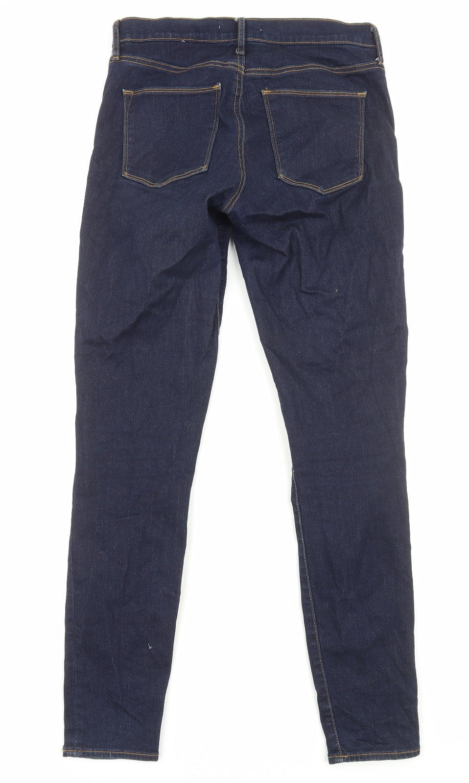 Gap Womens Blue Cotton Skinny Jeans Size 10 Regular Zip