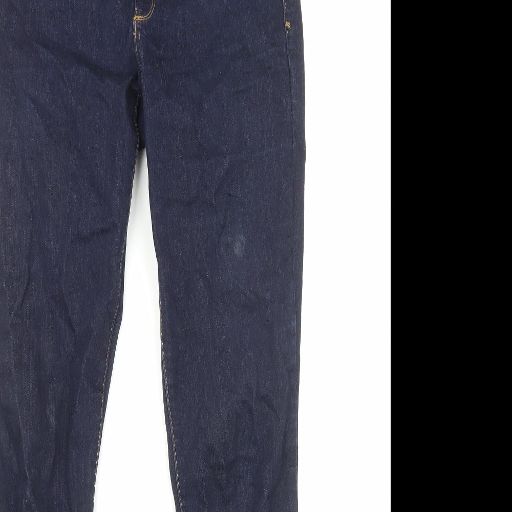 Gap Womens Blue Cotton Skinny Jeans Size 10 Regular Zip