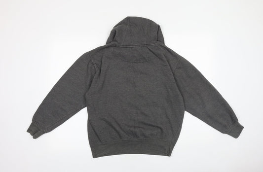Dimco Apparel Mens Grey Cotton Pullover Hoodie Size S - California