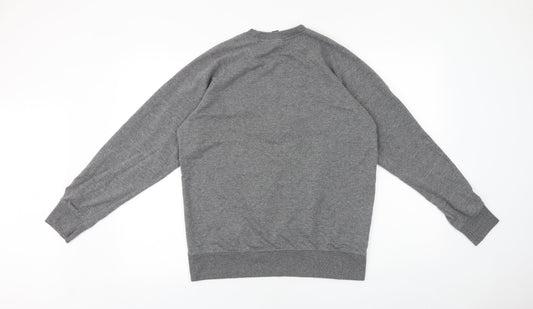 Initials Mens Grey Cotton Pullover Sweatshirt Size M - Niagara Falls