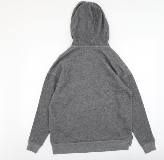 Hollister Mens Grey Cotton Pullover Hoodie Size XS