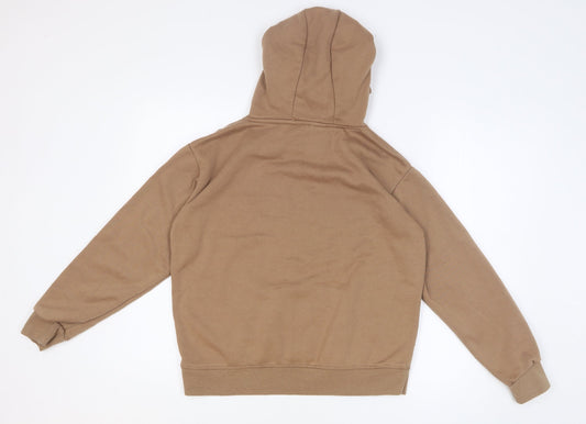 Primark Womens Brown Cotton Pullover Hoodie Size XS Pullover