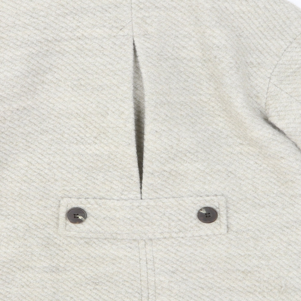 Marks and Spencer Womens Beige Jacket Size XS Button