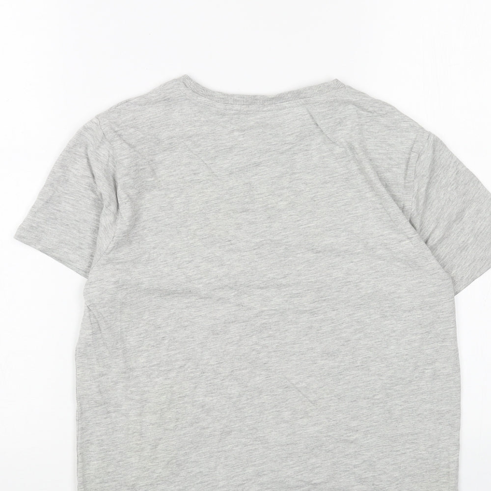 Roblox Boys Grey Cotton Basic T-Shirt Size 11 Years Round Neck Pullover - Ninja Roblox