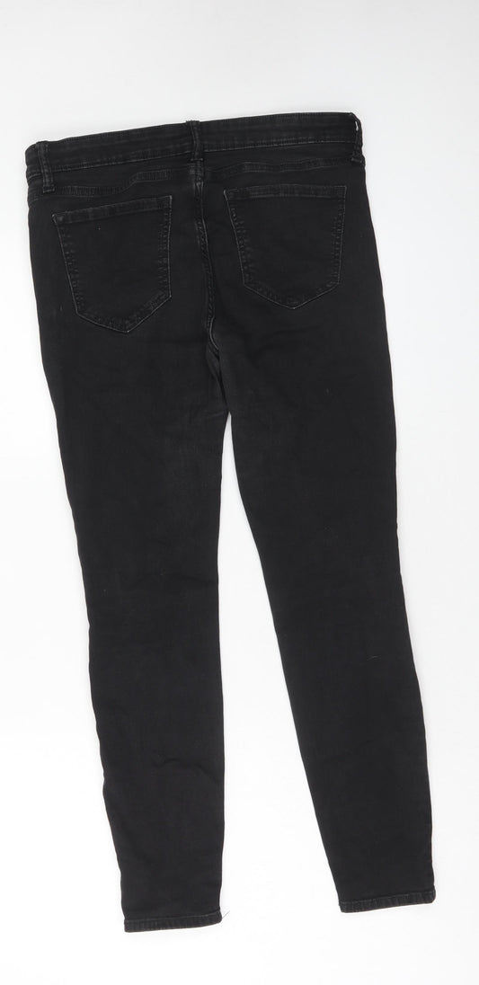 Gap Womens Blue Cotton Skinny Jeans Size 30 in Regular Zip