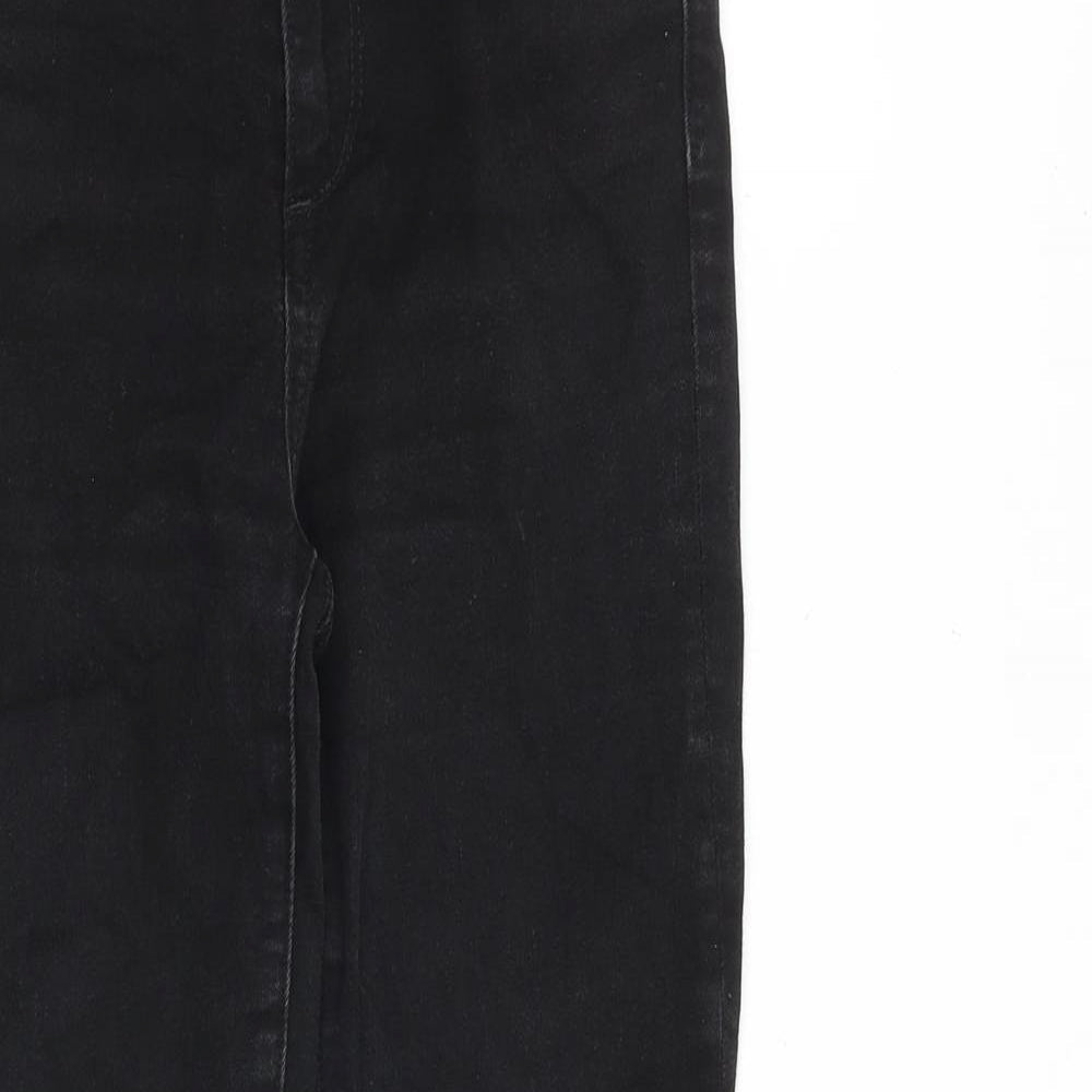 Gap Womens Black Cotton Skinny Jeans Size 26 in Slim Zip