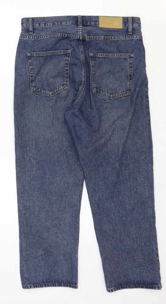 Cheap Monday Mens Blue Cotton Straight Jeans Size 31 in Regular Zip