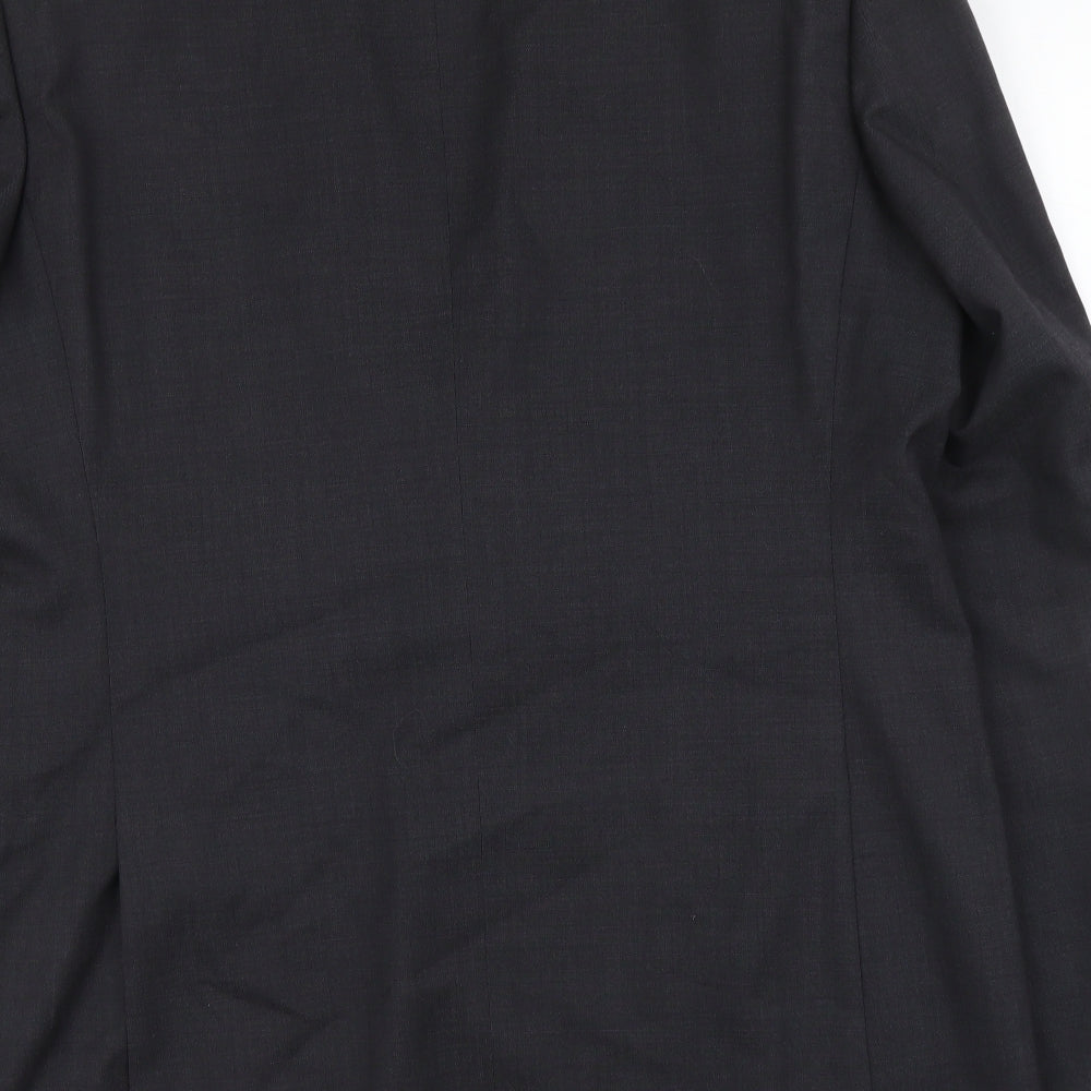 Marks and Spencer Mens Grey Wool Jacket Suit Jacket Size M Regular