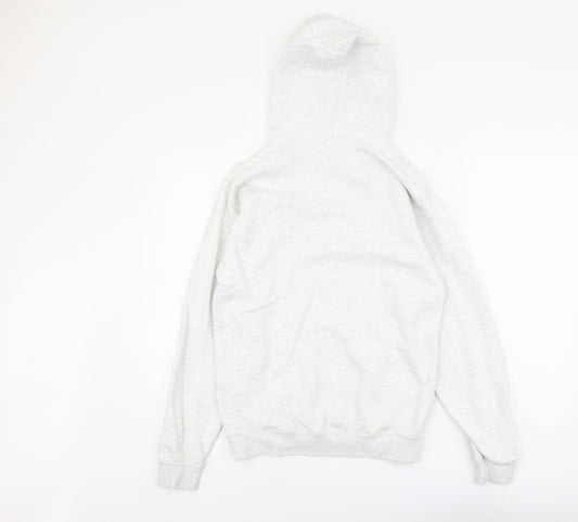 Preworn Womens Grey Cotton Pullover Hoodie Size S Pullover