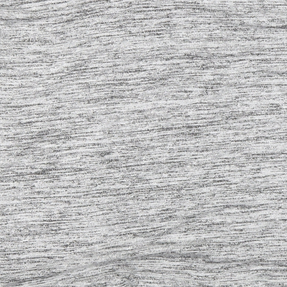 Nicola Miller Womens Grey Viscose Basic T-Shirt Size M Round Neck - Marled
