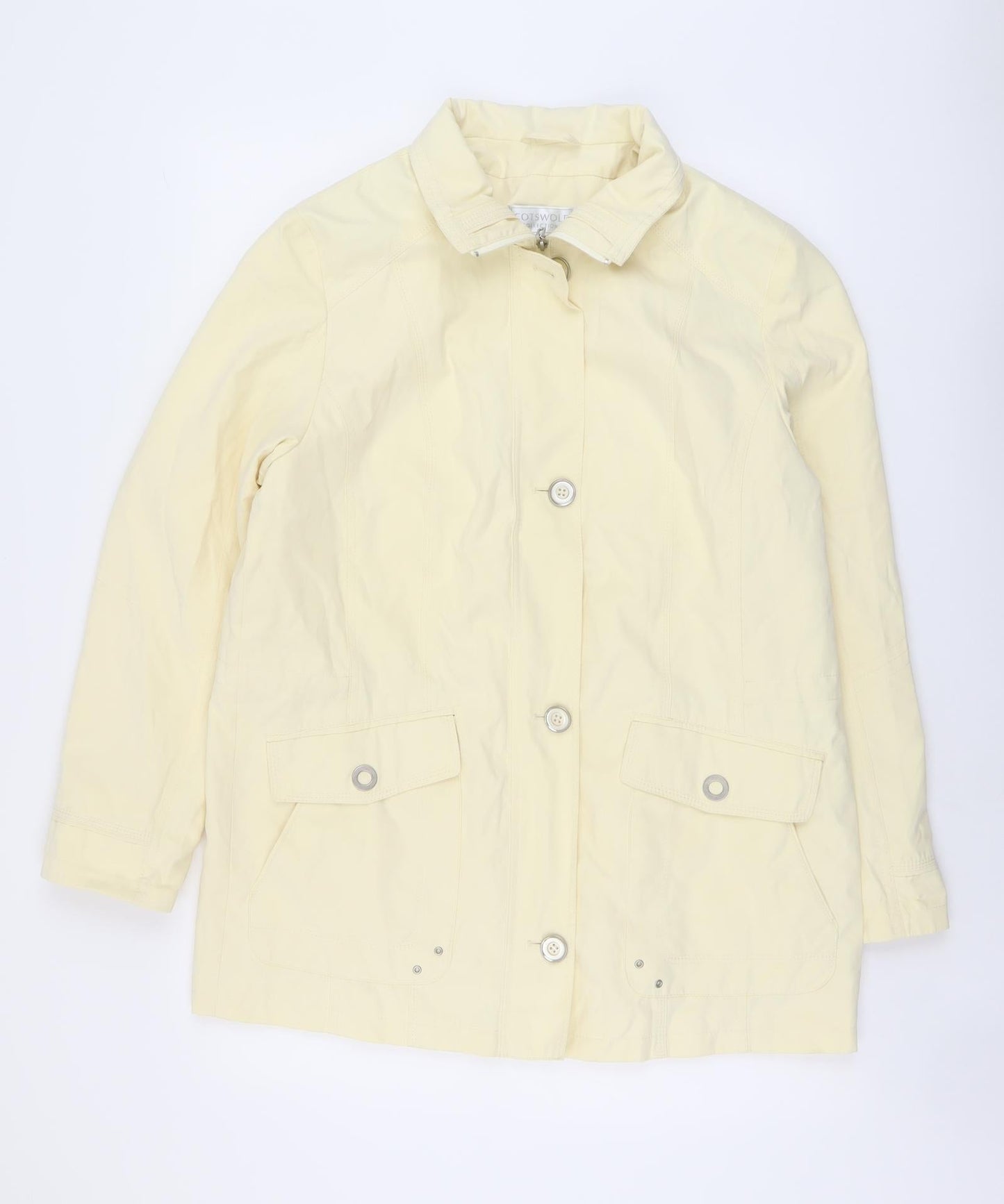 Cotswold Womens Ivory Jacket Size 14 Zip