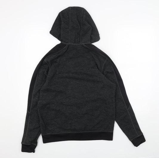 Athletic Works Womens Grey Polyester Pullover Hoodie Size S Pullover