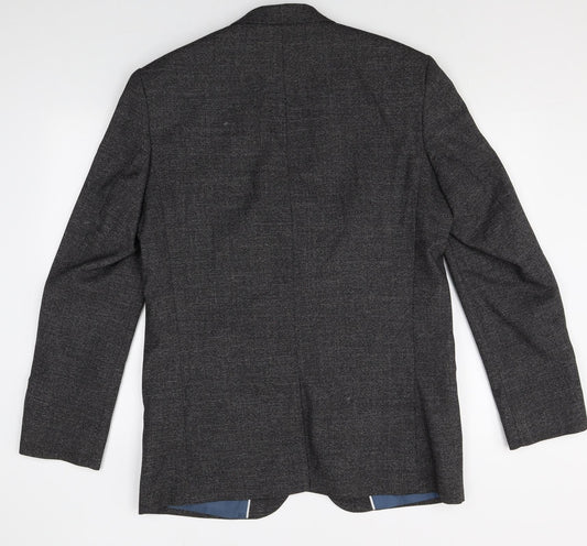 Taylor & Wright Mens Grey Polyester Jacket Suit Jacket Size 42 Regular