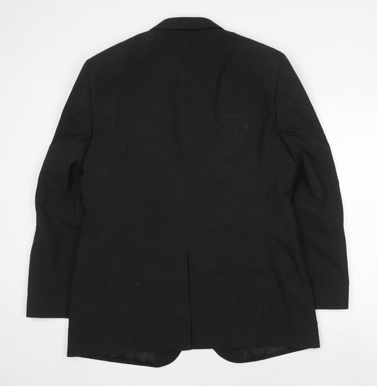 Marks and Spencer Mens Grey Polyester Jacket Suit Jacket Size 42 Regular
