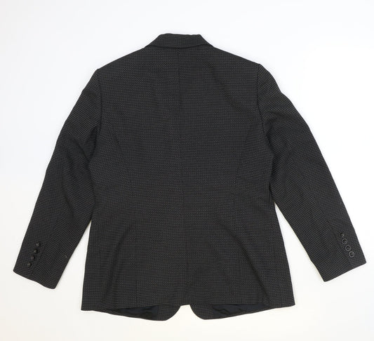 Gerry Weber Womens Black Polyester Jacket Blazer Size 16