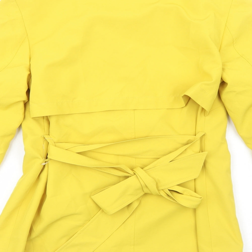 Marks and Spencer Womens Yellow Jacket Size 6 Button
