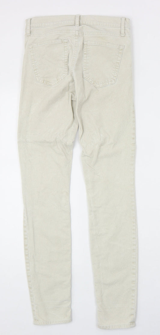 Gap Womens Beige Cotton Skinny Jeans Size 26 in Regular Zip