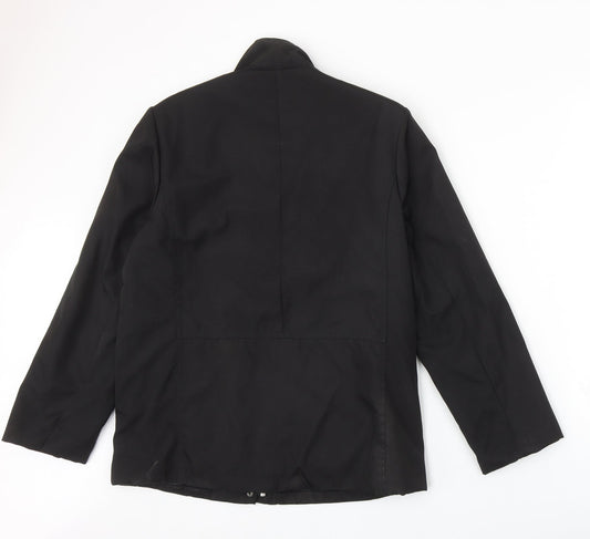 BHS Womens Black Jacket Size 12 Zip