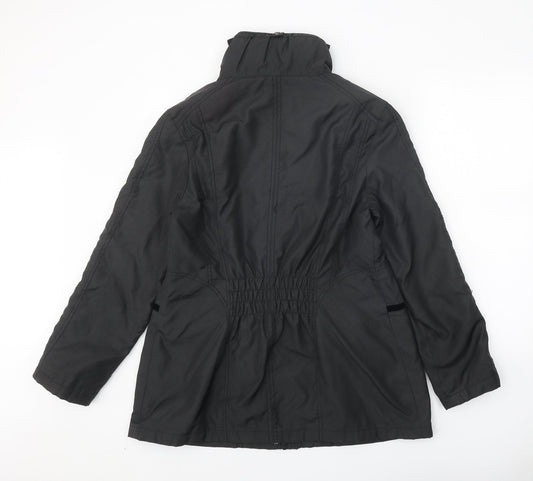 Klass Womens Black Jacket Size M Zip