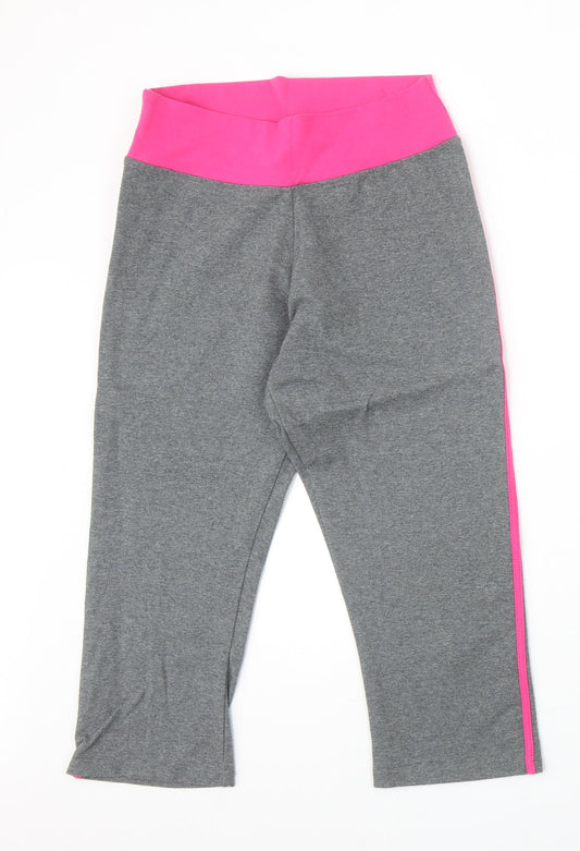 4How Womens Grey Cotton Jogger Leggings Size L