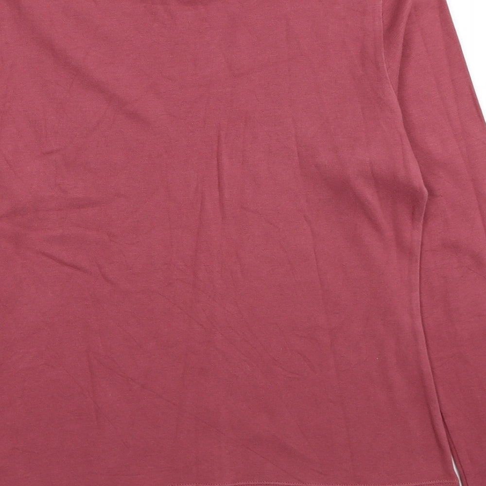 Hawkshead Womens Red Cotton Pullover Sweatshirt Size 10 Pullover