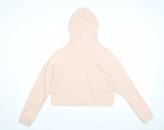 Divided by H&M Womens Beige Polyester Pullover Hoodie Size M Pullover
