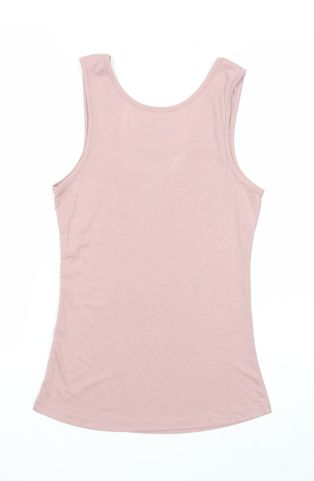 Hard Rock Womens Purple Polyester Basic Tank Size M Round Neck