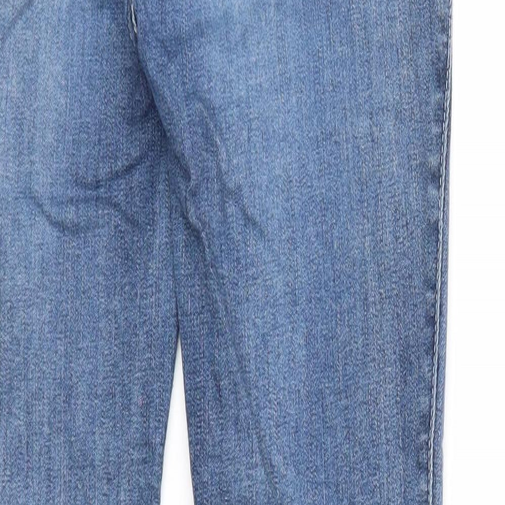 Hollister Womens Blue Cotton Skinny Jeans Size 26 in L30 in Regular Zip