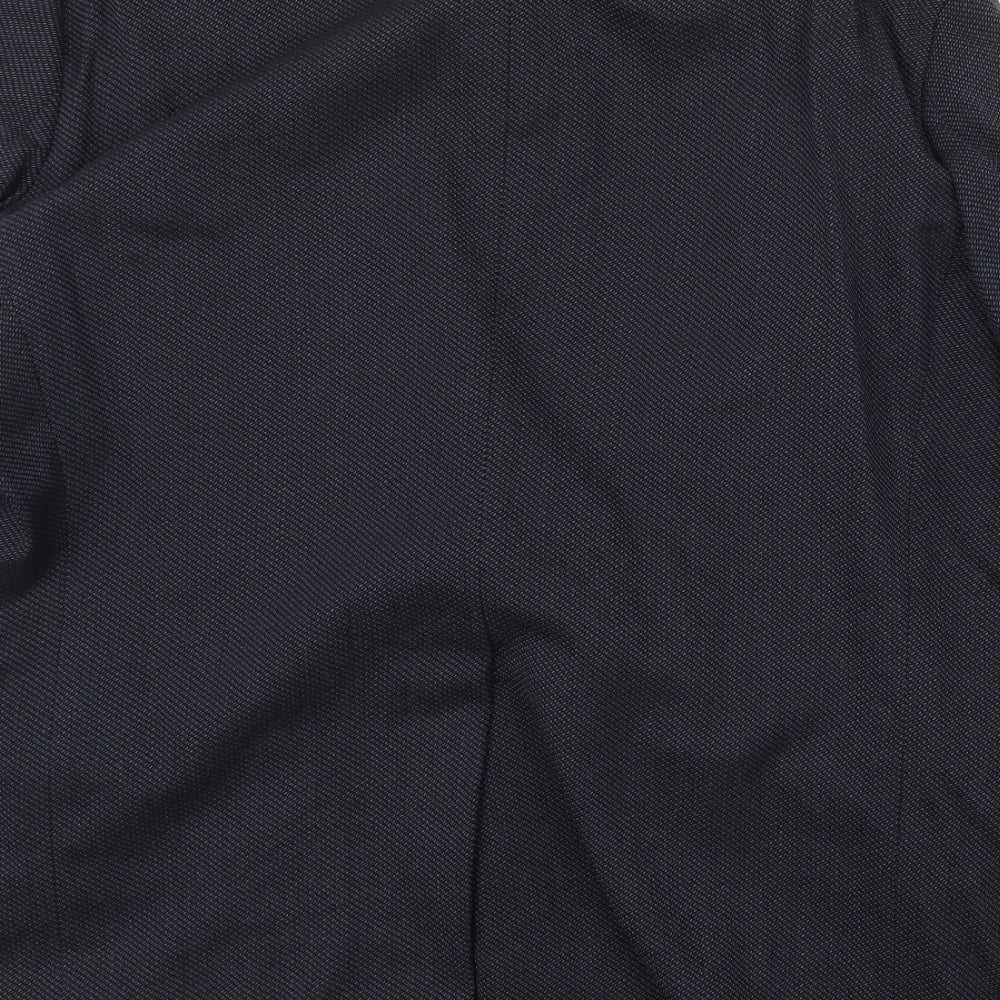 Marks and Spencer Mens Blue Wool Jacket Suit Jacket Size 44 Regular
