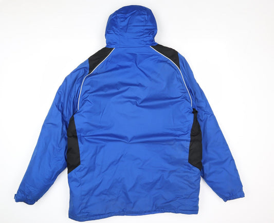 JAKO Mens Blue Windbreaker Jacket Size XS Zip