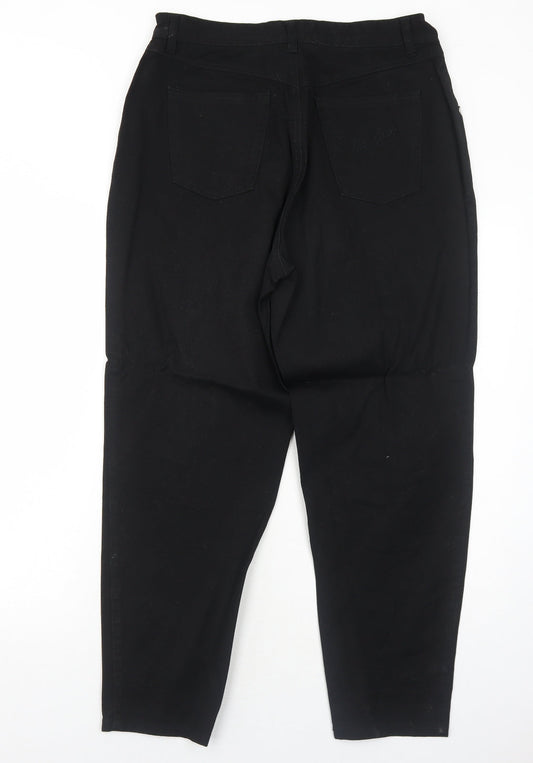 The Best Mens Black Cotton Straight Jeans Size 32 in Regular Zip