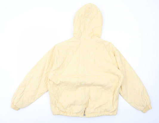 Kappahl Girls Yellow Jacket Size 11 Years Zip