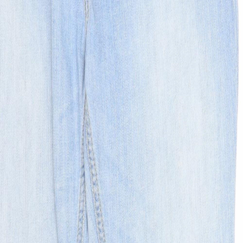 Cross Jeans Mens Blue Cotton Skinny Jeans Size 29 in L32 in Regular Zip