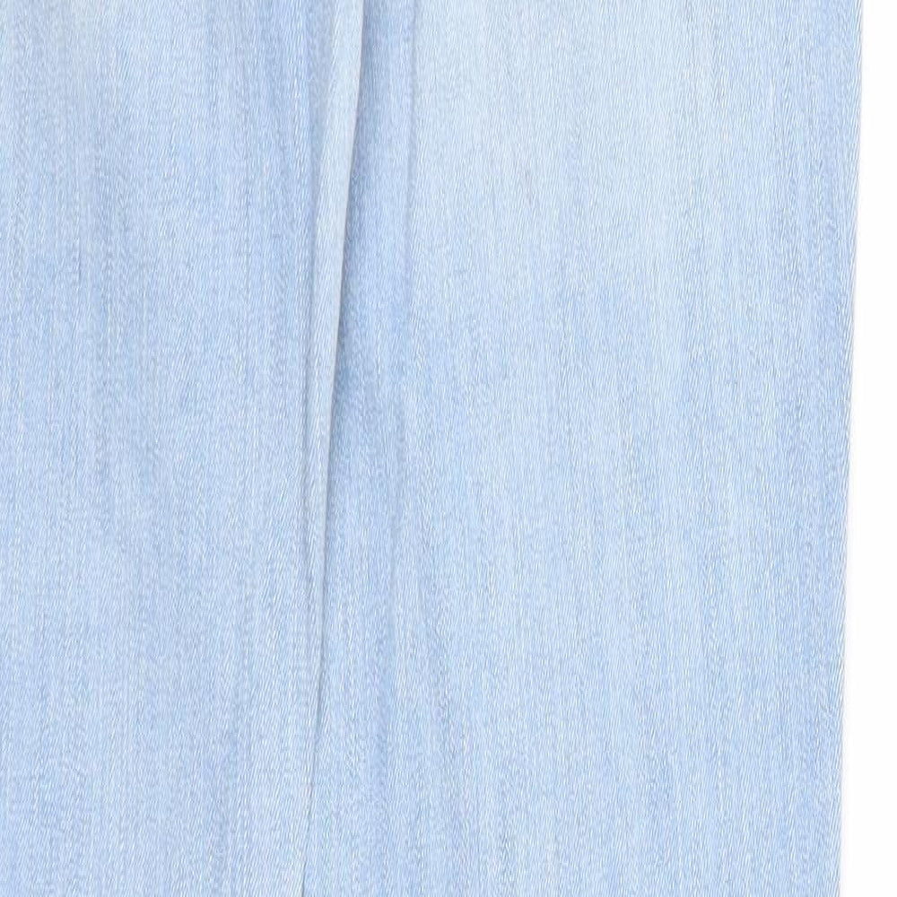 Cross Jeans Mens Blue Cotton Skinny Jeans Size 29 in L32 in Regular Zip