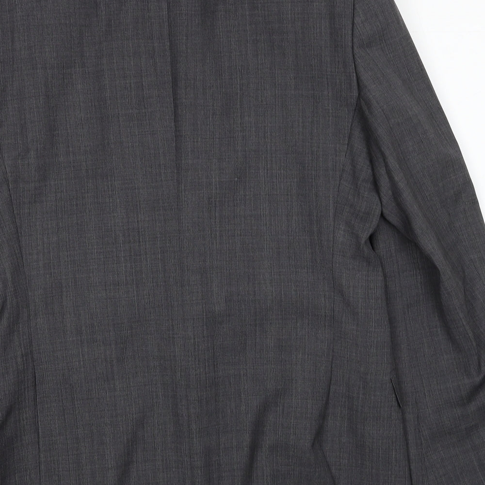 Marks and Spencer Mens Grey Wool Jacket Suit Jacket Size M Regular